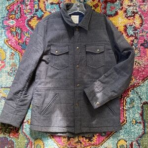 Billy Reid button down shirt jacket